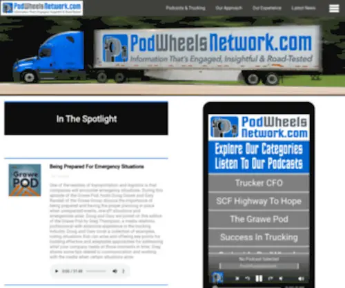 Podwheelsnetwork.com(Podwheelsnetwork) Screenshot