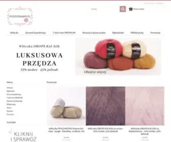 PodziergajMy.pl(Włóczki sklep internetowy) Screenshot