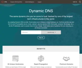 Podzone.net(Dynamic DNS Home Users) Screenshot