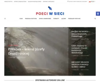 Poeciwsieci.pl(Poeci w sieci) Screenshot