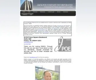 Poeco.net(Commercial Real Estate Appraisal and Consulting) Screenshot