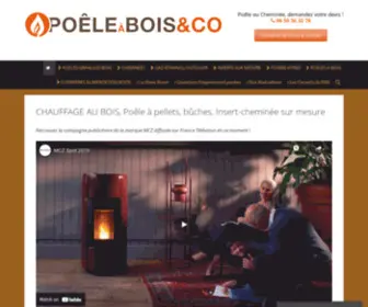 Poeleaboisandco.fr(Poêle à bois) Screenshot