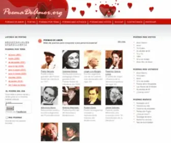 Poemadeamor.org(Poemas de Amor) Screenshot