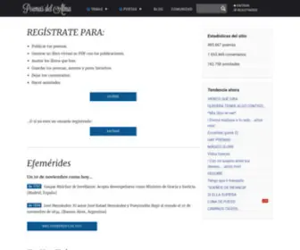 Poemas-Del-Alma.com(Poemas del Alma) Screenshot