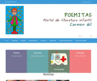 Poemitas.org(Inicio) Screenshot