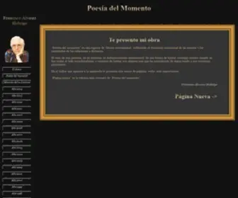 Poesiadelmomento.com(Poesía) Screenshot