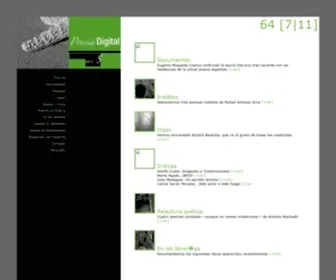 Poesiadigital.es(PoesíaDigital) Screenshot