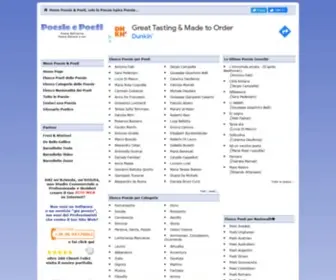 Poesieepoeti.it(Poesie & Poeti) Screenshot