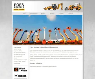 Poesrentals.com(Poesrentals) Screenshot