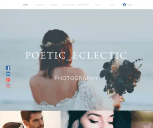 Poeticeclectic.com(Wedding Photographer) Screenshot