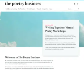 Poetrybusiness.co.uk(The Poetry Business) Screenshot