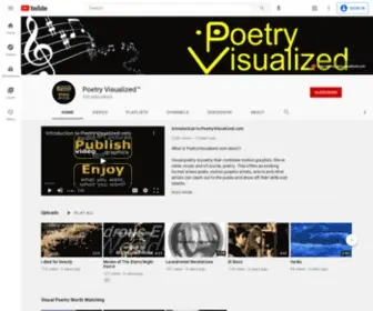 Poetryvisualized.com(Poetry Visualized™) Screenshot