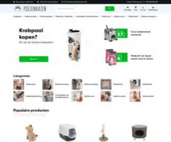 Poezenbazen.nl(Dé leukste kattenwebshop van Nederland) Screenshot