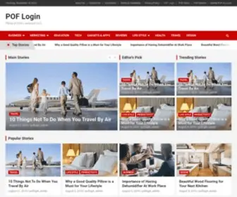 Poflogin.online(Plenty of Fish Registration on) Screenshot