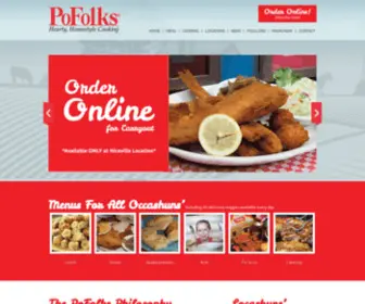 Pofolks.com(Homestyle, Appetizers, Dessert, Dinner) Screenshot