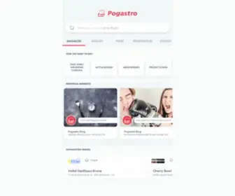 Pogastro.com(Restaurants finden und reservieren) Screenshot