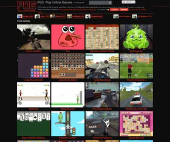 Pog.com(Play online games) Screenshot