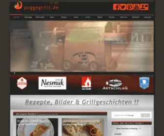Poggegrillt.de(Leidenschaftlich grillen mit Stefan Poggemann) Screenshot