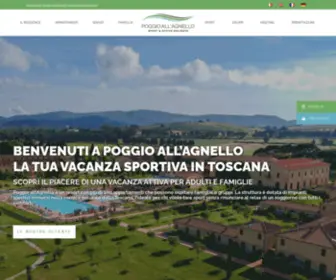 Poggioallagnello.it(Resort Toscana Mare Baratti) Screenshot
