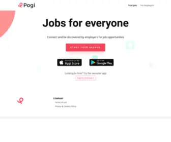 Pogi.io(Jobs for everyone) Screenshot