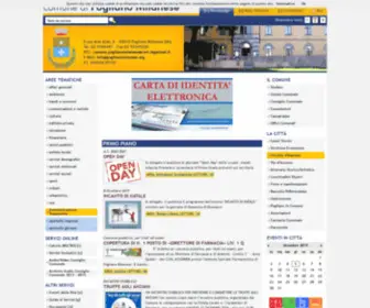 Poglianomilanese.org(Comune di Pogliano Milanese) Screenshot