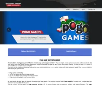 Pogo-Club.com(Pogo Game Support Number) Screenshot