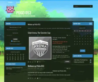 Pogo053.nl(De Pokemon GO website van Enschede e.o) Screenshot