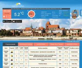 Pogodawtoruniu.pl(Prognoza pogody) Screenshot