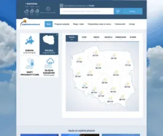 Pogodowecentrum.pl(Szczegółowa) Screenshot