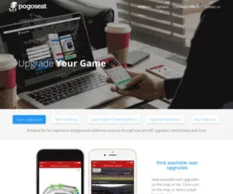 Pogoseat.com(Innovative Mobile Event Ticketing) Screenshot