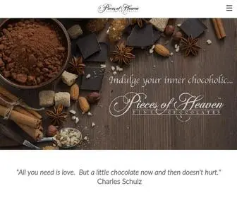 Pohchocolate.com(Pieces of Heaven) Screenshot