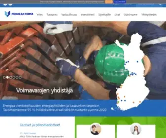 PohJolanvoima.fi(Pohjolan Voima) Screenshot