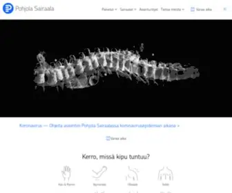 PohJolasairaala.fi(Pohjola Sairaala) Screenshot