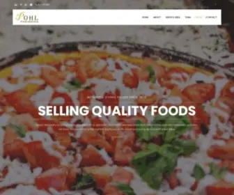 Pohlfood.com(POHL FOOD SERVICE) Screenshot