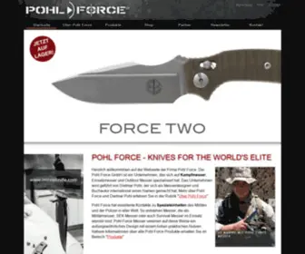 Pohlforce.de(Pohl Force GmbH) Screenshot