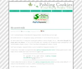 Pohlingcookies.com(Ling Cookies) Screenshot