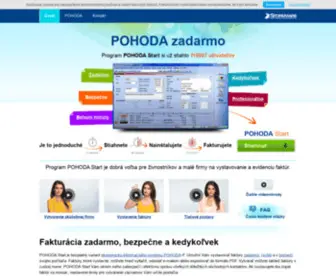 Pohoda-Zadarmo.sk(účtovný program zadarmo) Screenshot