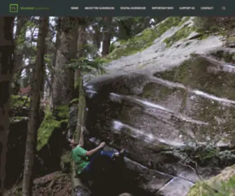 Pohorjebouldering.com(Bouldering around Pohorje) Screenshot