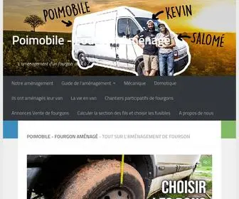 Poimobile.fr(Fourgon et Van Aménagé) Screenshot