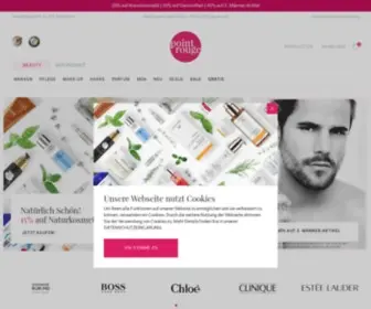 Point-Rouge.de(The Online Beauty Store) Screenshot