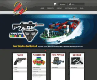 Pointact.com(Wholesale Airsoft Guns) Screenshot