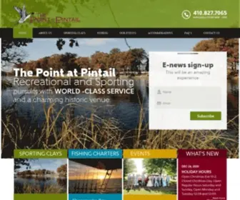 Pointatpintail.com(The Point at Pintail) Screenshot