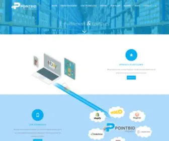 Pointbidlogistics.com(Order Fulfilment) Screenshot