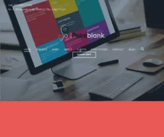 Pointblankdesignstudio.co.za(Website design cape town) Screenshot