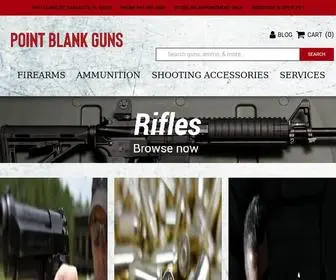 Pointblankguns.com(Point Blank Guns) Screenshot