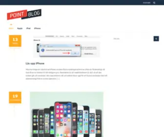 Pointblog.se(pointblog) Screenshot