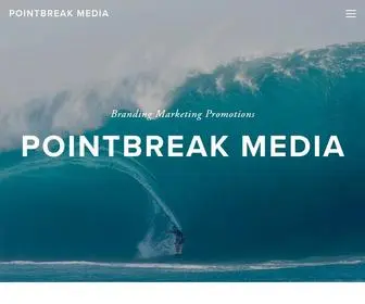 Pointbreakmedia.co(PointBreak Media) Screenshot