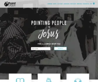 Pointchurch.com(Point Church) Screenshot