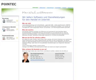 Pointec.de(POINTEC GmbH) Screenshot