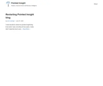 Pointedinsight.com(Pointed Insight) Screenshot